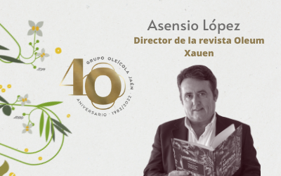 Asensio López. Director de la revista Oleum Xauen – Entrevistas 40ª Aniversario Oleícola Jaén